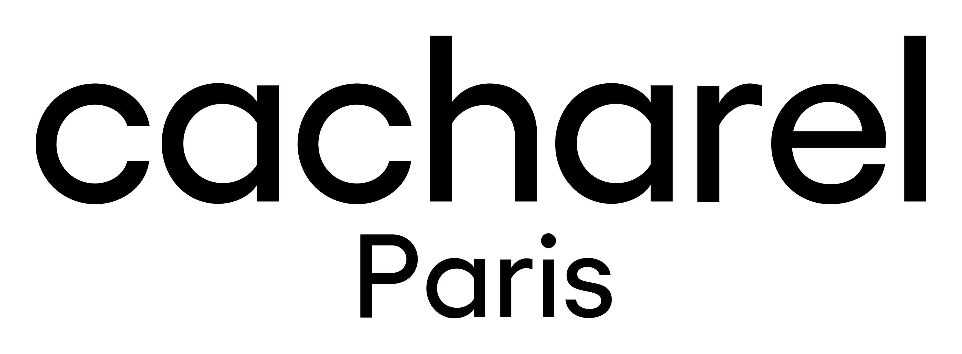 Cacharel logo on a transparent background