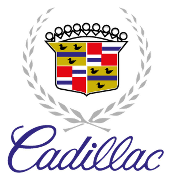 Cadillac logo, icon version, on a transparent background