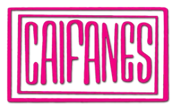 Cafanes logo, horizontal version, on a transparent background