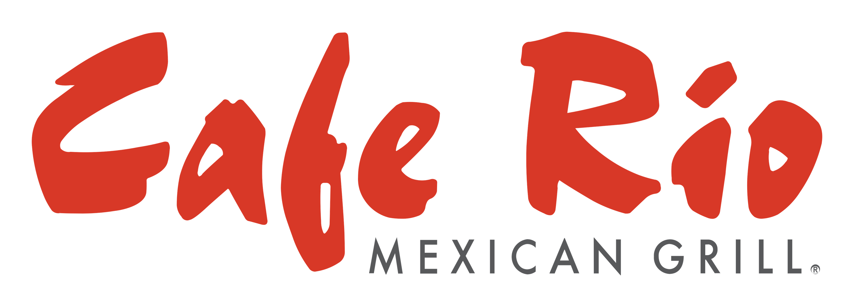 Cafe Rio logo on a transparent background