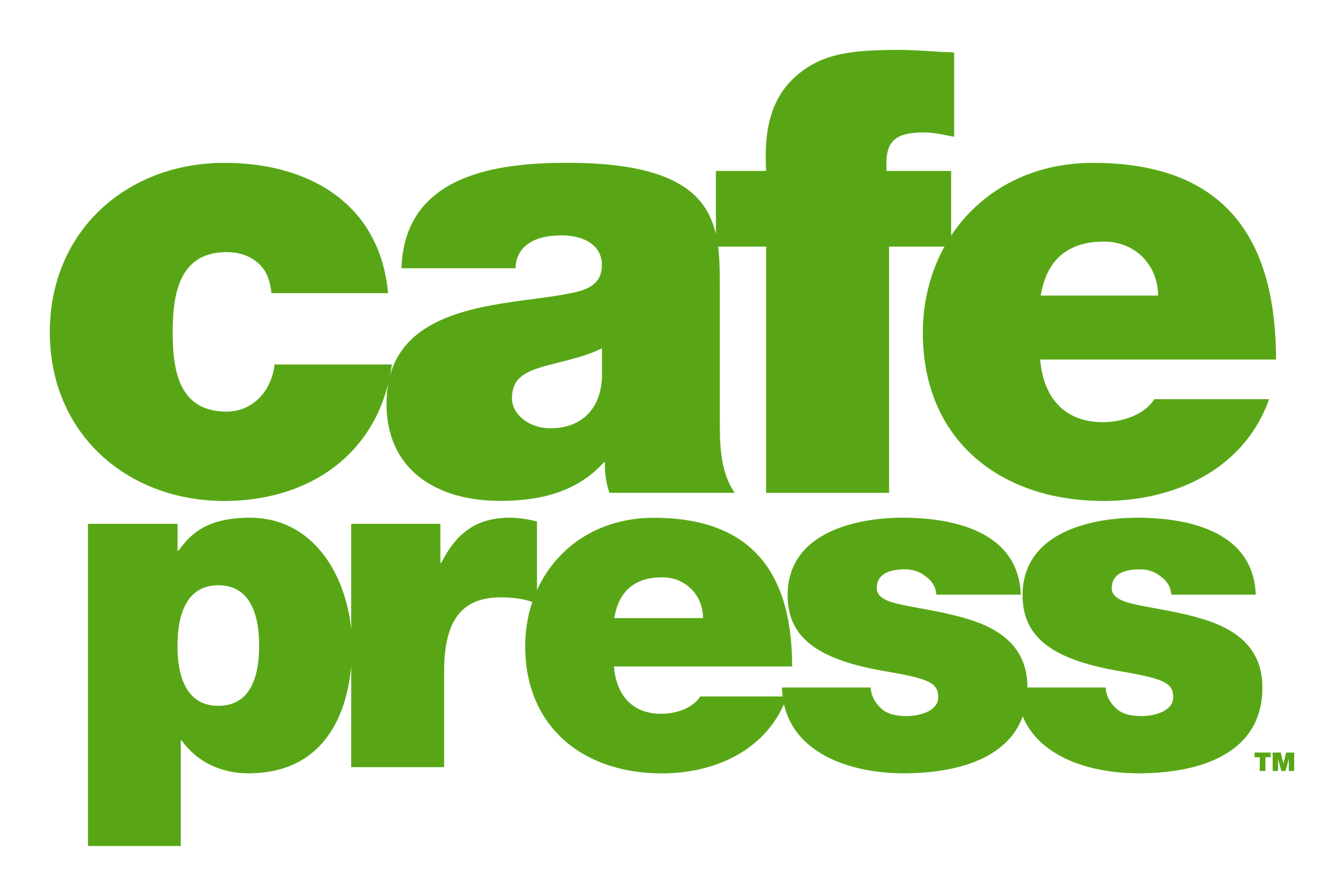 Cafepress のロゴ（背景透過）