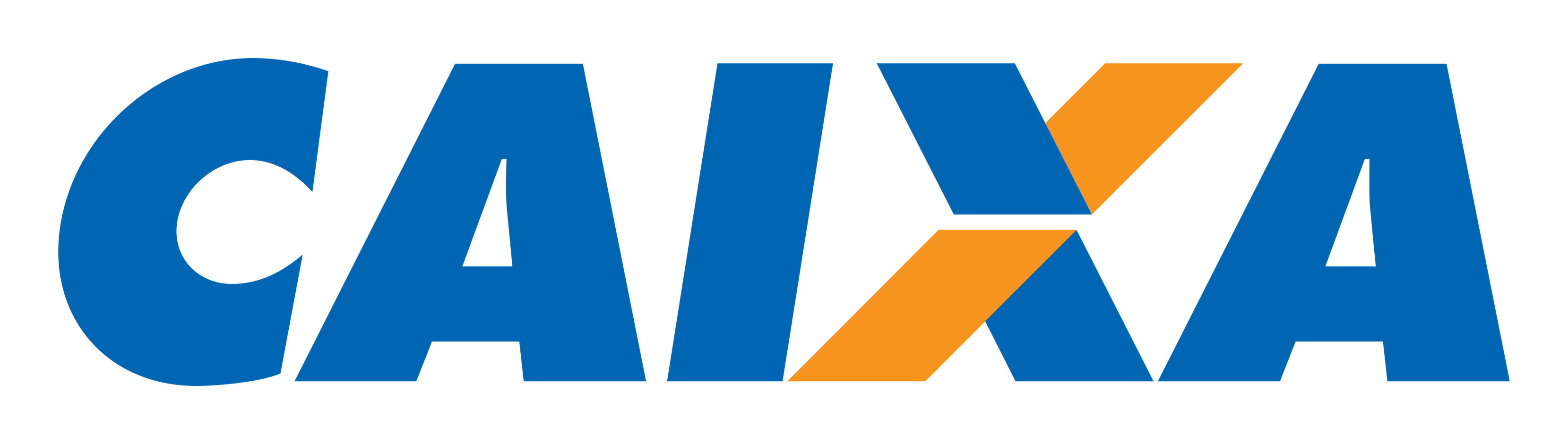 Caixa logo on a transparent background