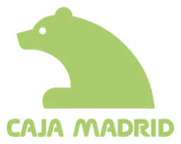 Caja Madrid logo, horizontal version, on a transparent background