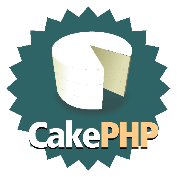 Cakephp logo on a transparent background