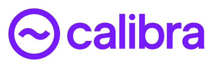 Calibra logo on a transparent background
