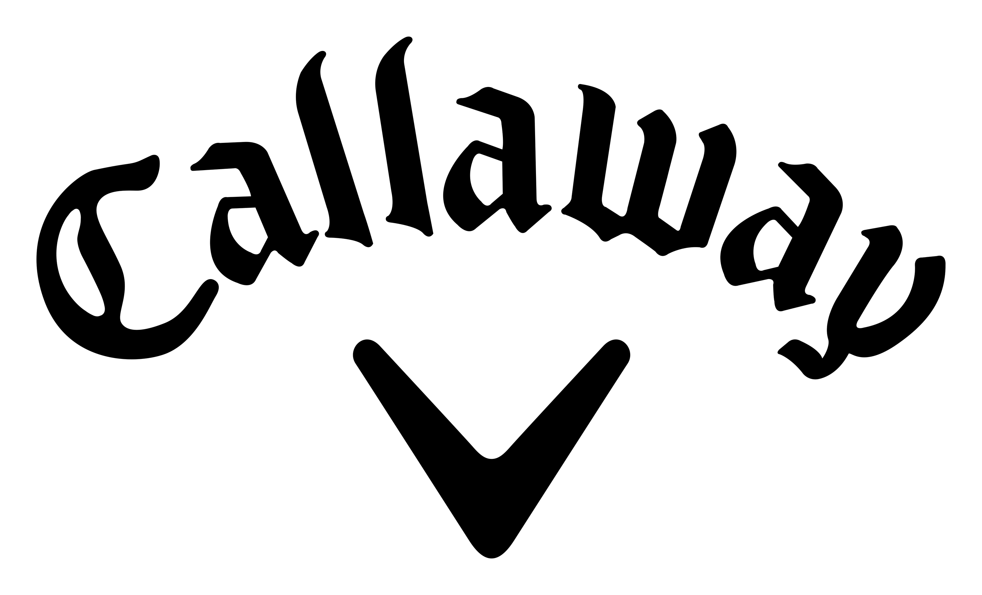Callaway logo on a transparent background