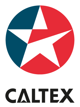 Caltex logo, horizontal version, on a transparent background