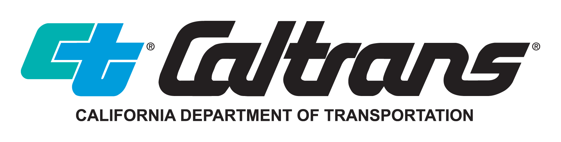 Caltrans logo on a transparent background