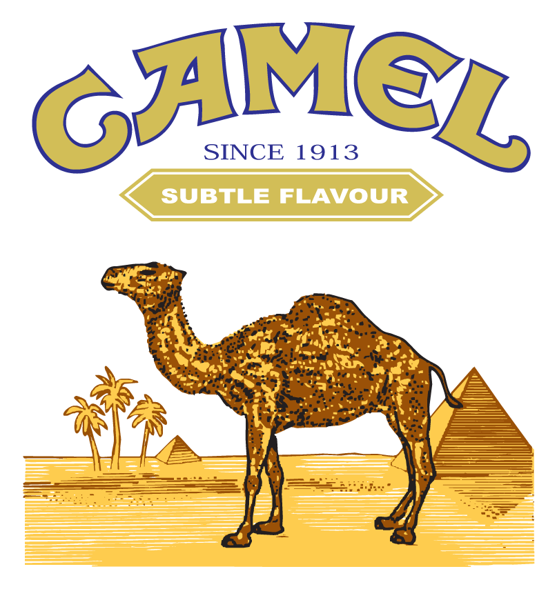 Camel logo, icon version, on a transparent background