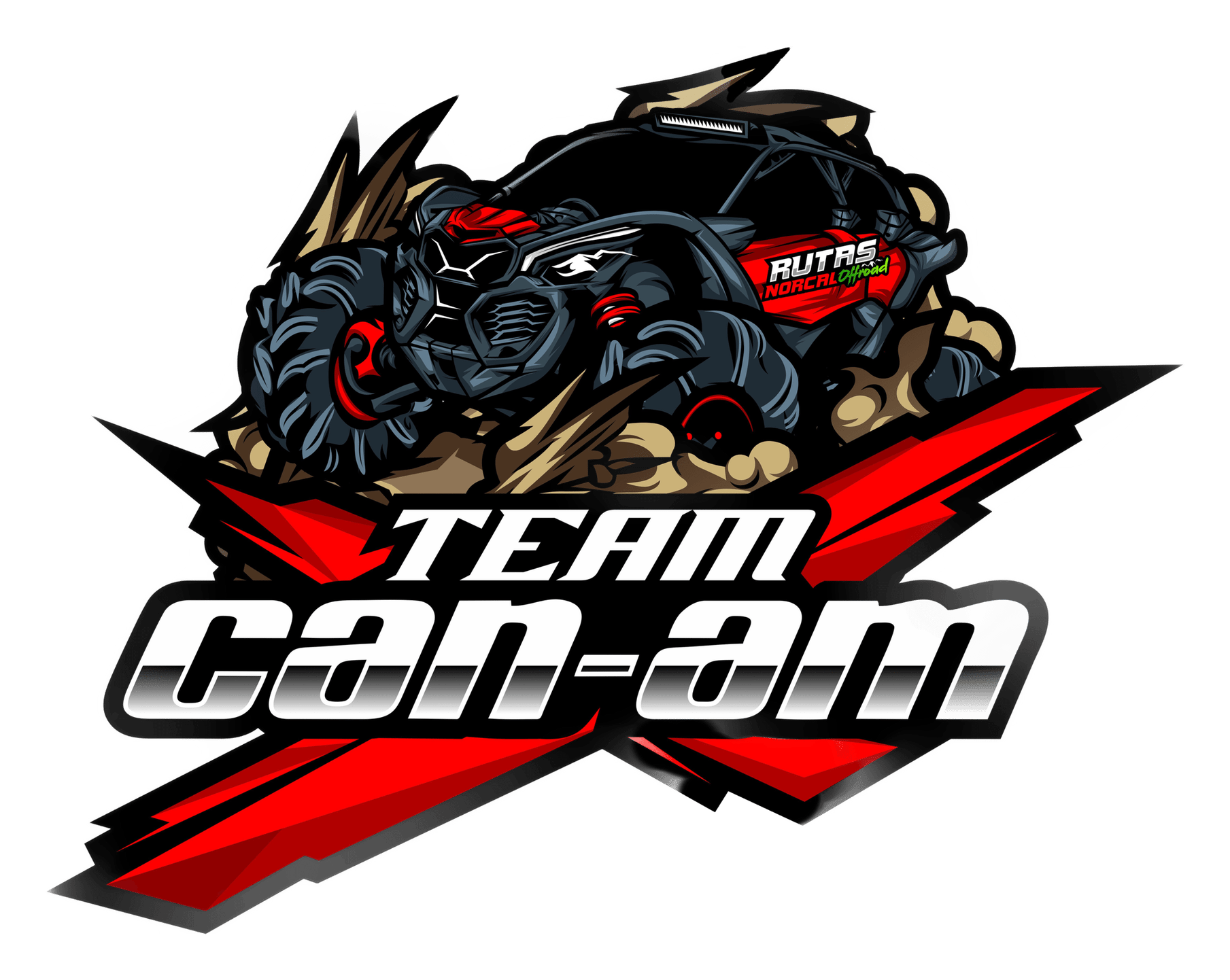 Can AM logo on a transparent background