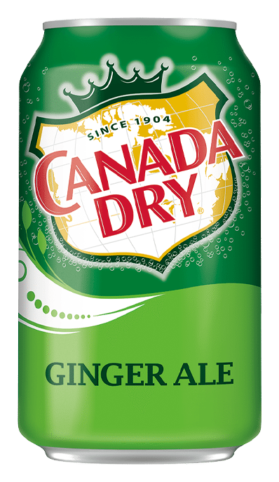 Canada Dry Logo, Variante horizontal, auf transparentem Hintergrund