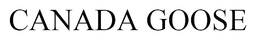 Canada Goose logo, black wordmark version, on a transparent background