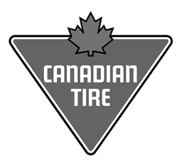 Canadian Tire logo, monochrome icon version, on a transparent background