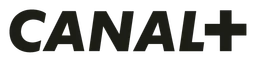 Canal Plus logo, black wordmark version, on a transparent background