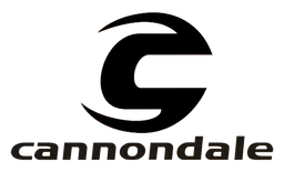 Cannondale Logo, Variante schwarz, auf transparentem Hintergrund