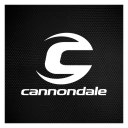 Cannondale Logo, Variante Icon schwarz, auf transparentem Hintergrund