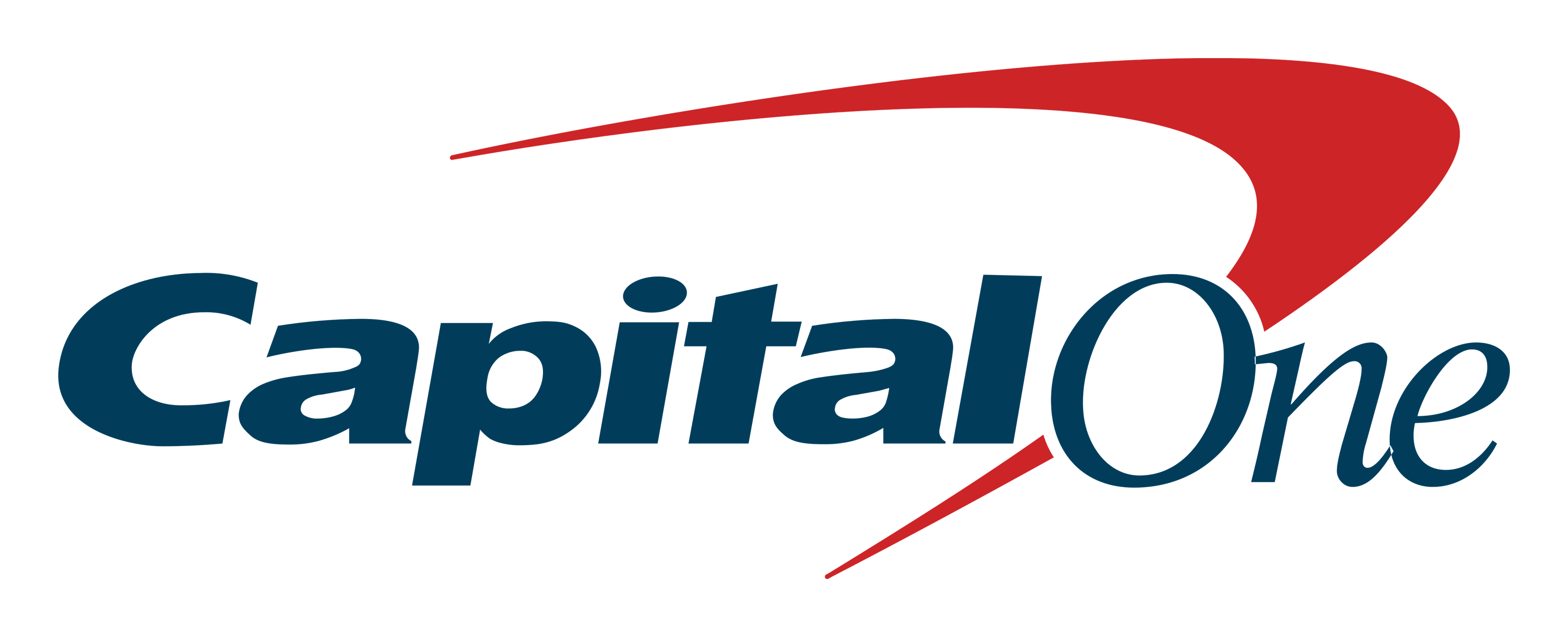 Capital One logo on a transparent background