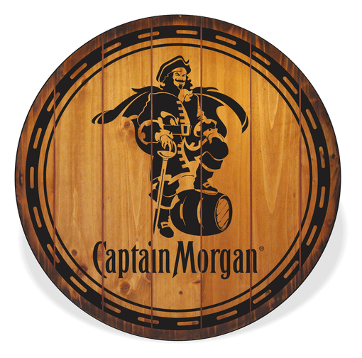 Captain Morgan logo on a transparent background