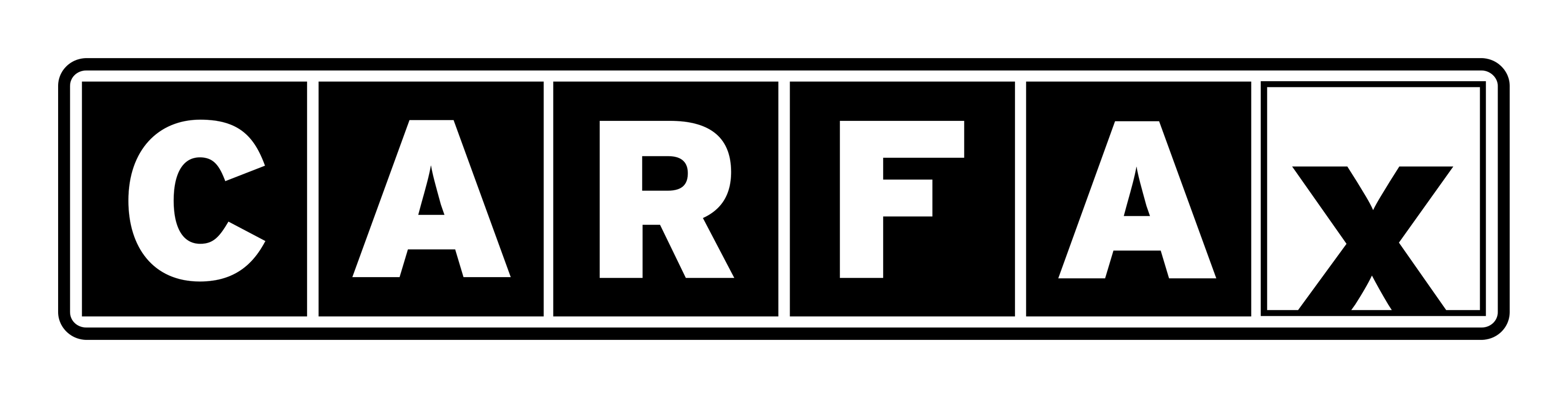 Carfax Logo auf transparentem Hintergrund