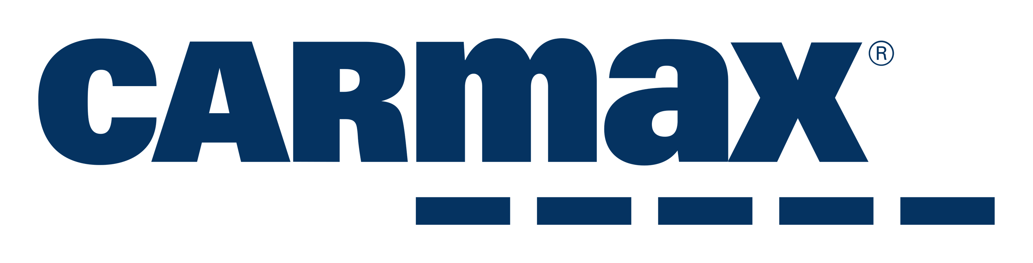 Carmax logo on a transparent background
