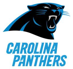 Carolina Panthers logo, icon version, on a transparent background
