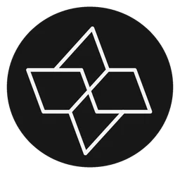Cartesi logo, black icon version, on a transparent background