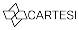 Cartesi logo, black wordmark version, on a transparent background