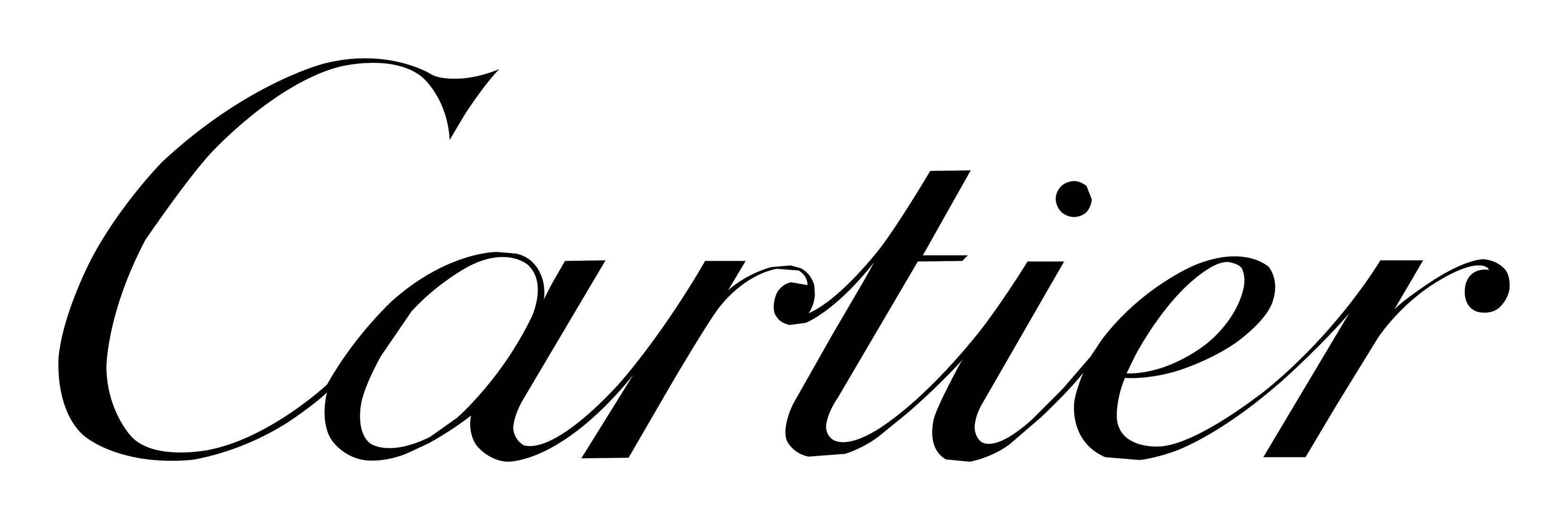 Cartier logo on a transparent background