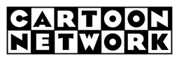 Cartoon Network logo, monochrome wordmark version, on a transparent background