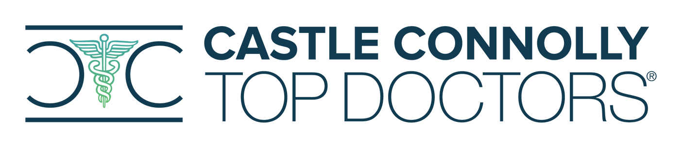 Castle Colony Top Doctors logo on a transparent background