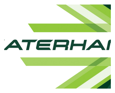 Caterham logo on a transparent background