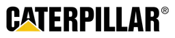 Caterpillar logo, black wordmark version, on a transparent background