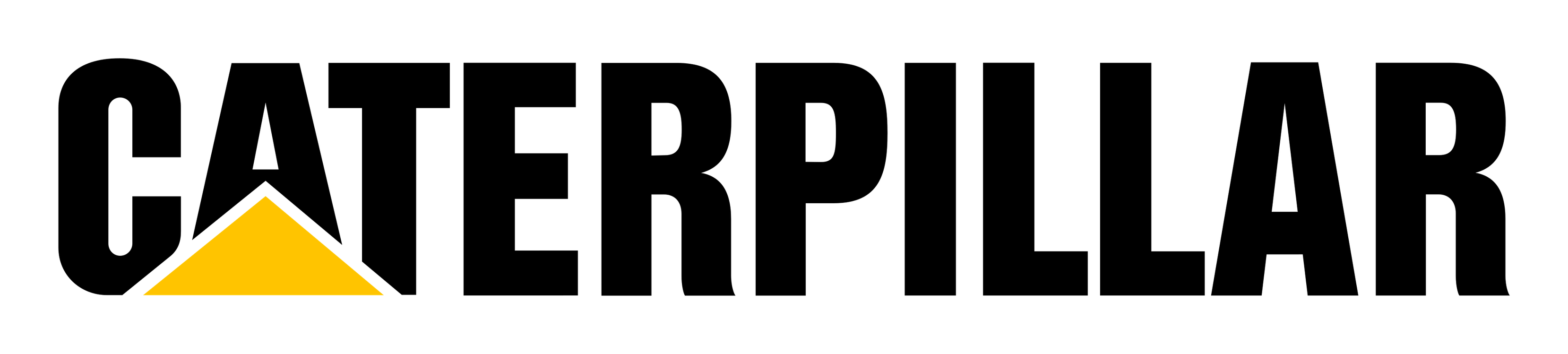 Caterpillar logo on a transparent background