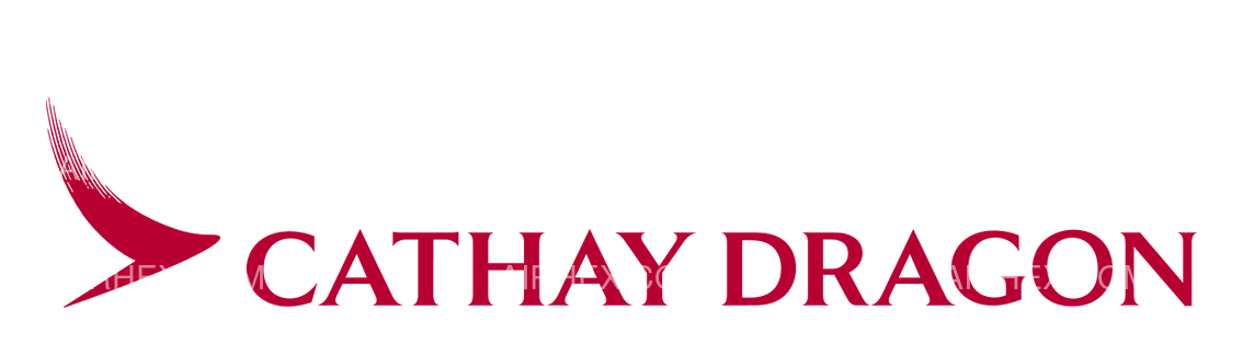 Cathay Dragon logo on a transparent background