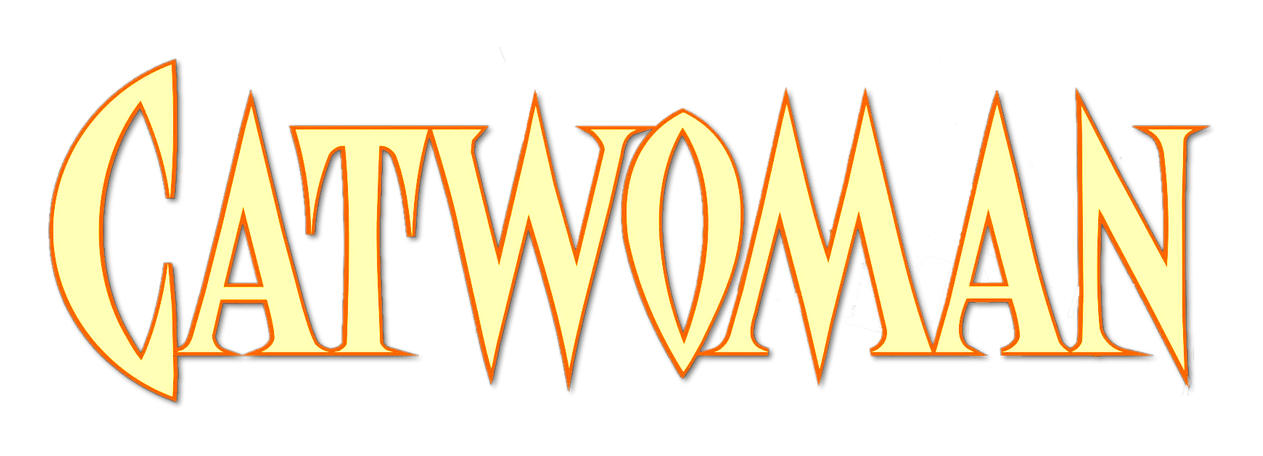Catwoman logo on a transparent background