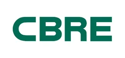 Cbre logo, horizontal version, on a transparent background