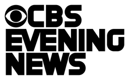 CBS News logo, black version, on a transparent background