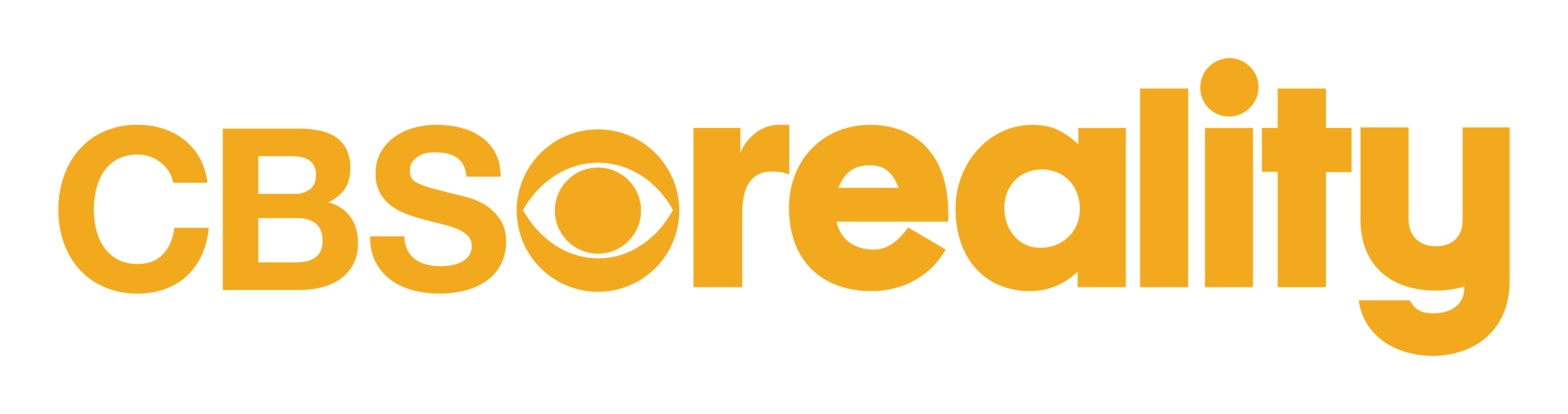 CBS Reality logo on a transparent background
