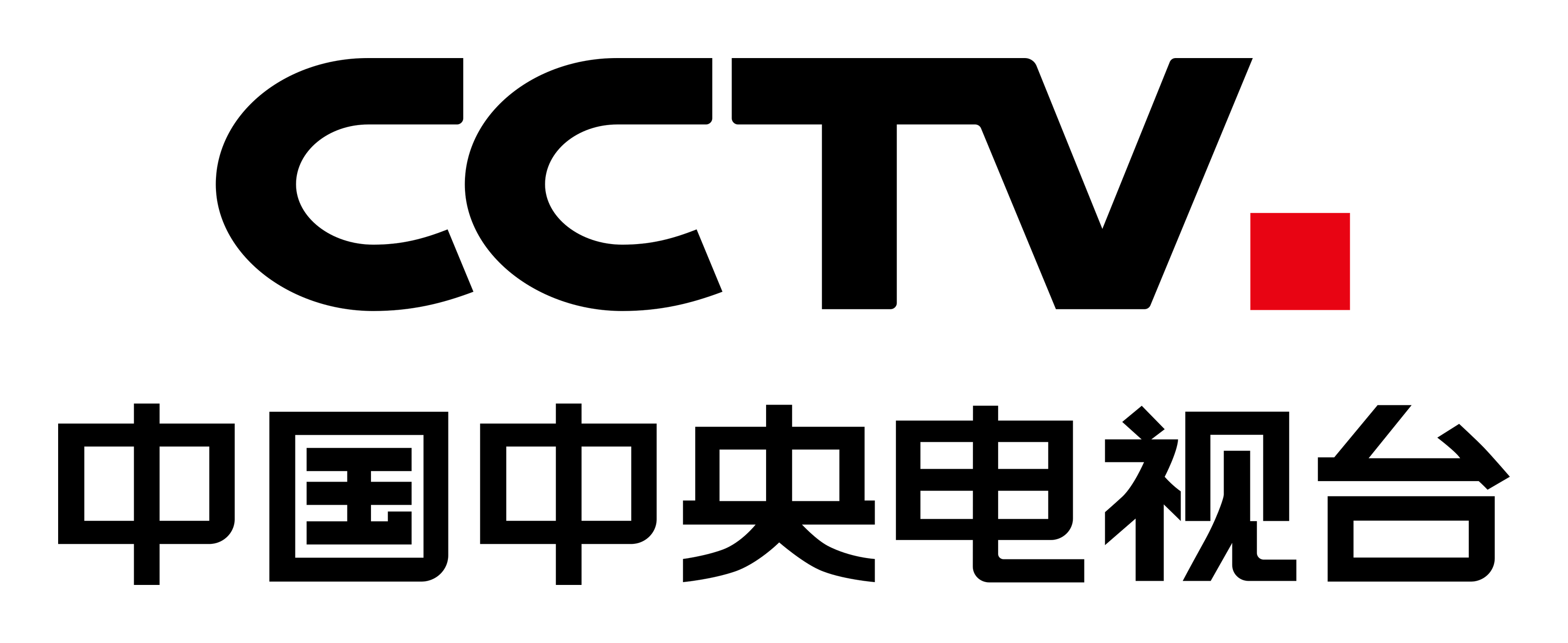 CCTV logo on a transparent background