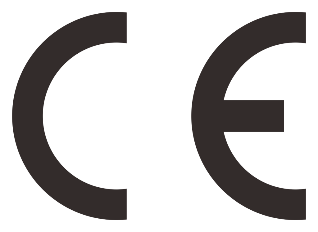 Ce logo on a transparent background