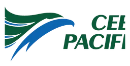 Cebu Pacific logo, horizontal version, on a transparent background