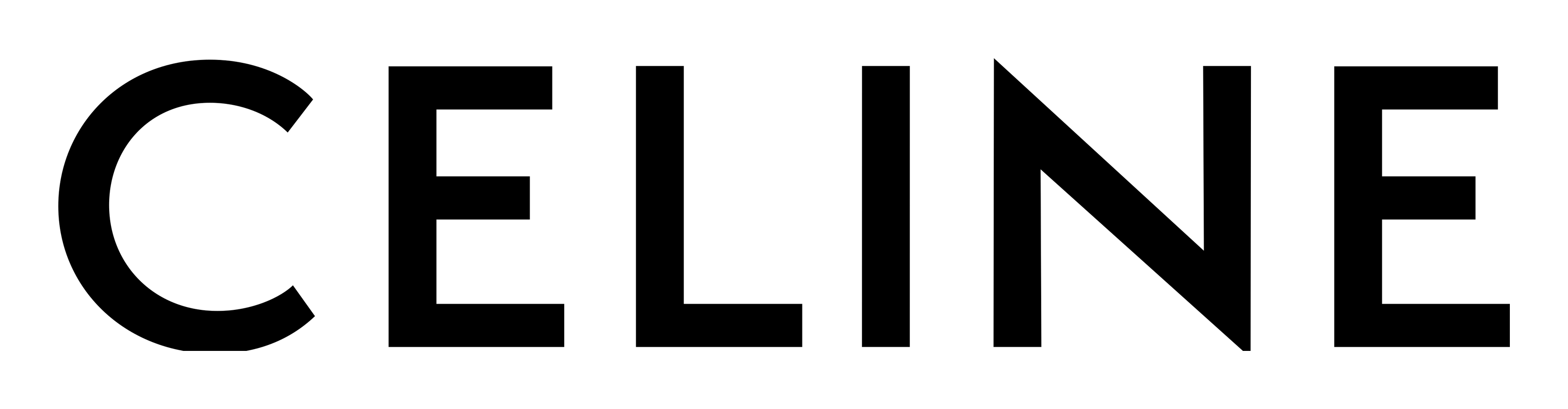 Celine logo on a transparent background