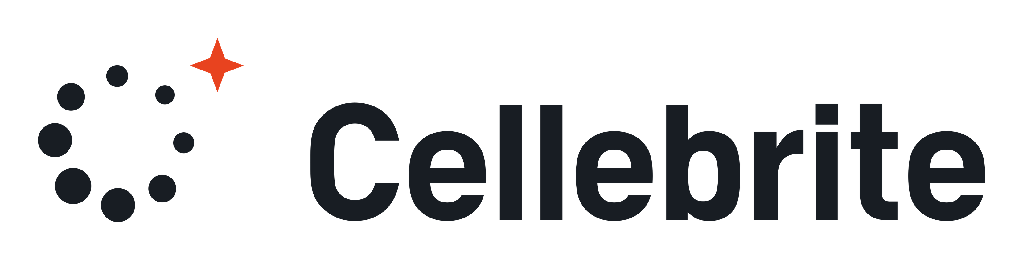 Cellebrite logo on a transparent background