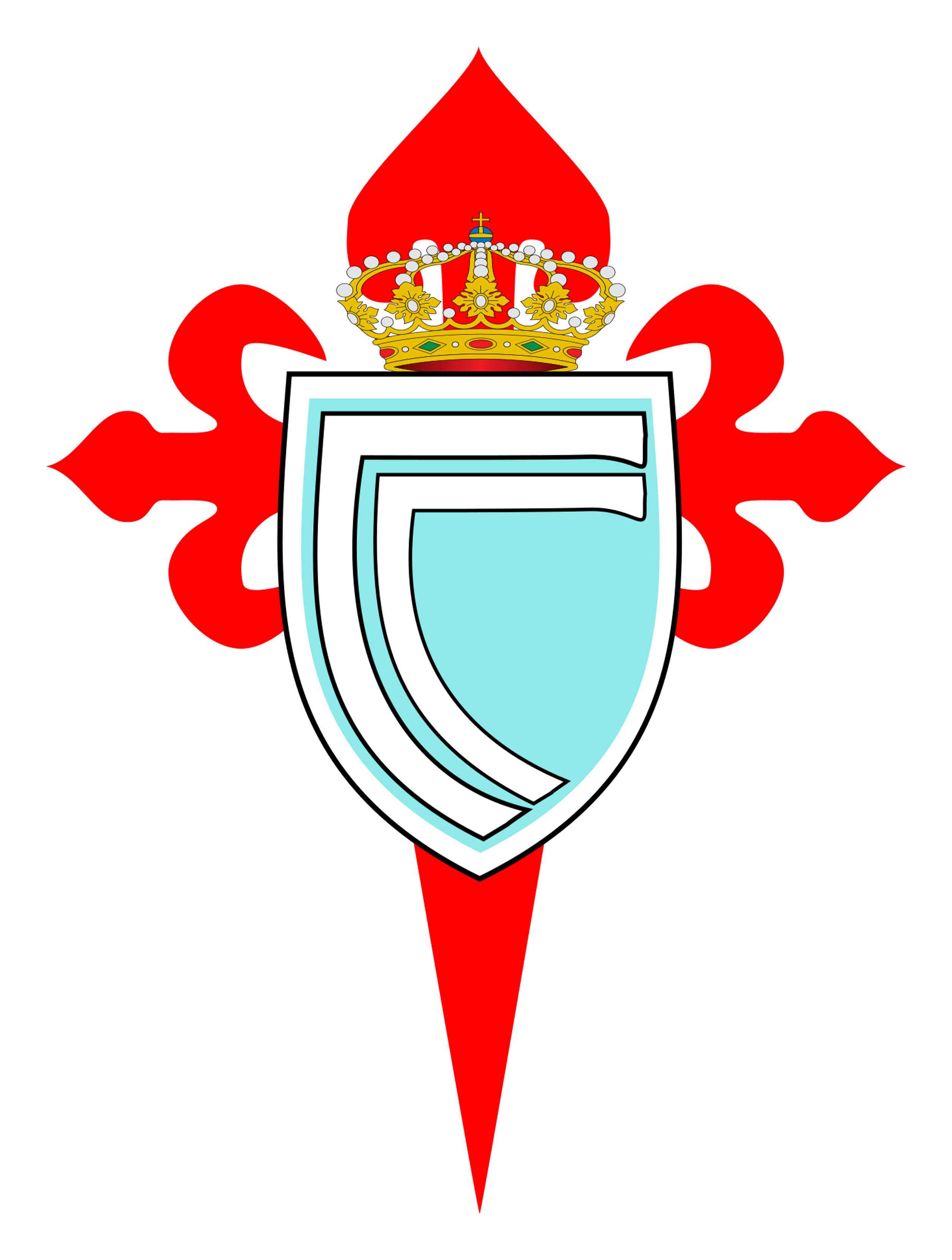 Celta de Vigo logo on a transparent background