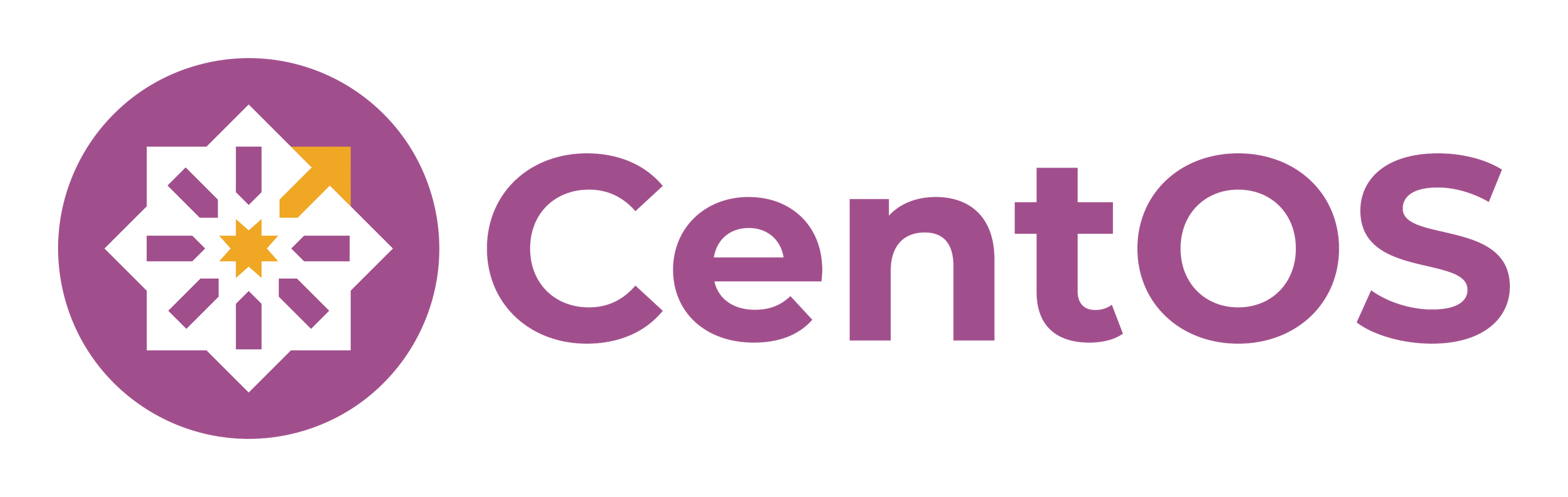 Centos logo on a transparent background