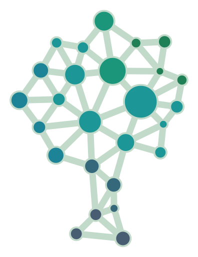 Centrality logo, horizontal version, on a transparent background