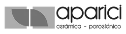 Ceramicas Aparici logo, monochrome wordmark version, on a transparent background