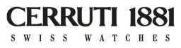 Cerruti logo, black wordmark version, on a transparent background