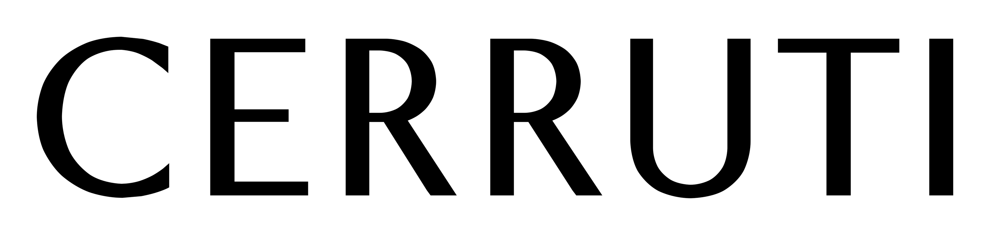 Cerruti logo on a transparent background