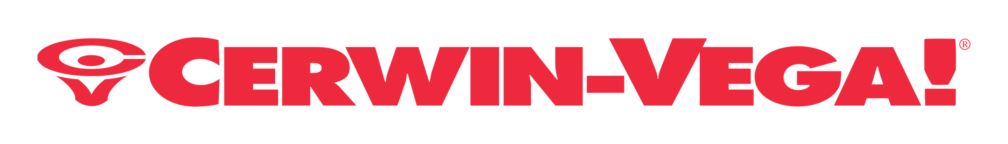 Cerwin Vega logo on a transparent background
